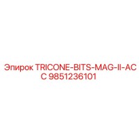 9851236101 TRICONE-BITS-MAG-II-ACC Epiroc