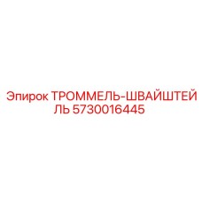 5730016445 ТРОММЕЛЬ-ШВАЙШТЕЙЛЬ Epiroc