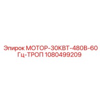 1080499209 МОТОР-30КВТ-480В-60Гц-ТРОП Epiroc