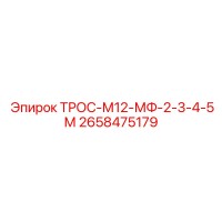 2658475179 ТРОС-М12-МФ-2-3-4-5М Epiroc