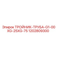 1202809300 ТРОЙНИК-ТРУБА-G1-00XG-25XG-75 Epiroc