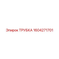 1604271701 ТРУБКА Эпирок