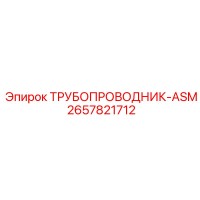 2657821712 ТРУБОПРОВОДНИК-ASM Epiroc