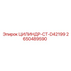 2650489590 ЦИЛИНДР-CT-D42199 Epiroc