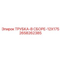 2658262385 ТРУБКА-В СБОРЕ-12X175 Epiroc