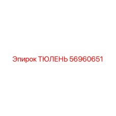 56960651 ТЮЛЕНЬ Epiroc