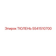 5541510700 ТЮЛЕНЬ Epiroc