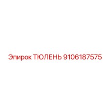 9106187575 ТЮЛЕНЬ Epiroc