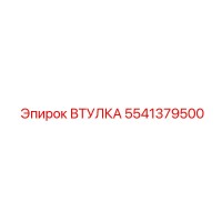5541379500 ВТУЛКА Эпирок
