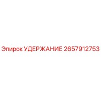 2657912753 УДЕРЖАНИЕ Epiroc