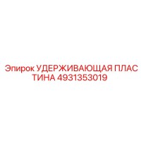 4931353019 УДЕРЖИВАЮЩАЯ ПЛАСТИНА (Epiroc)