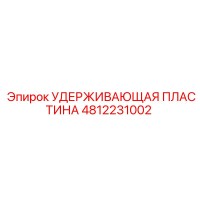 4812231002 УДЕРЖИВАЮЩАЯ ПЛАСТИНА Epiroc