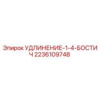 2236109748 УДЛИНЕНИЕ-1-4-БОСТИЧ Epiroc