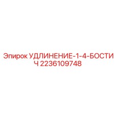 2236109748 УДЛИНЕНИЕ-1-4-БОСТИЧ Epiroc