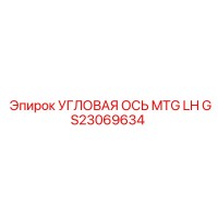 GS23069634 Угловая ось MTG LH Epiroc