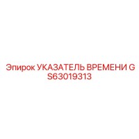 GS63019313 УКАЗАТЕЛЬ ВРЕМЕНИ (Epiroc)
