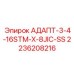 2236208216 АДАПТ-3-4-16STM-X-8JIC-SS Epiroc