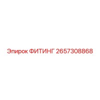 2657308868 ФИТИНГ Epiroc