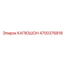 4700376818 КАПЮШОН Epiroc