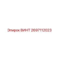 2697112023 ВИНТ Epiroc