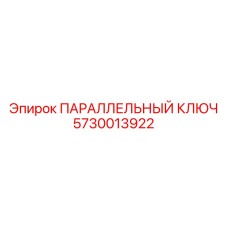5730013922 ПАРАЛЛЕЛЬНЫЙ КЛЮЧ Epiroc