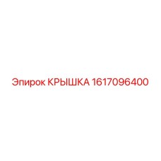 1617096400 КРЫШКА Epiroc