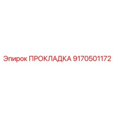 9170501172 ПРОКЛАДКА Epiroc