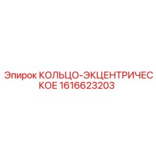 1616623203 КОЛЬЦО-ЭКЦЕНТРИЧЕСКОЕ Epiroc