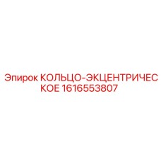 1616553807 КОЛЬЦО-ЭКЦЕНТРИЧЕСКОЕ Epiroc
