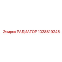 1028819245 РАДИАТОР Epiroc