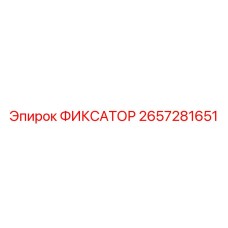 2657281651 ФИКСАТОР Epiroc