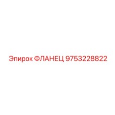 9753228822 ФЛАНЕЦ Epiroc