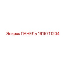 1615711204 ПАНЕЛЬ (Epiroc)