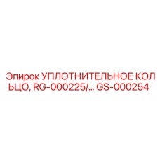 GS-000254 УПЛОТНИТЕЛЬНОЕ КОЛЬЦО, RG-000225 Epiroc