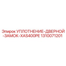 1310071201 УПЛОТНЕНИЕ-ДВЕРНОЙ-ЗАМОК-XAS400PE Epiroc