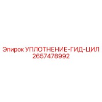 2657478992 УПЛОТНЕНИЕ-ГИДРОЦИЛИНДРА Epiroc