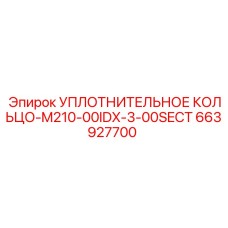 663927700 УПЛОТНИТЕЛЬНОЕ КОЛЬЦО-M210-00IDX-3-00SECT Epiroc