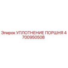 4700950508 УПЛОТНЕНИЕ ПОРШНЯ Epiroc