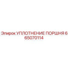 665070114 УПЛОТНЕНИЕ ПОРШНЯ Epiroc