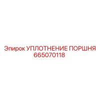 665070118 УПЛОТНЕНИЕ ПОРШНЯ Epiroc
