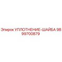 9899700879 УПЛОТНЕНИЕ-ШАЙБА Epiroc