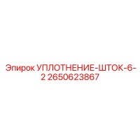 2650623867 УПЛОТНЕНИЕ-ШТОК-6-2 Epiroc