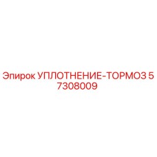 57308009 УПЛОТНЕНИЕ-ТОРМОЗ Epiroc