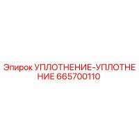 665700110 УПЛОТНЕНИЕ-УПЛОТНЕНИЕ Epiroc