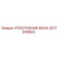3217919503 УПЛОТНЕНИЕ ВАЛА Epiroc
