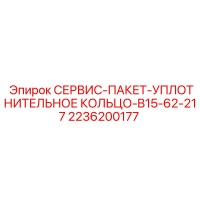 2236200177 СЕРВИС-ПАКЕТ-УПЛОТНИТЕЛЬНОЕ КОЛЬЦО-B15-62-217 Epiroc