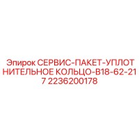 2236200178 СЕРВИС-ПАКЕТ-УПЛОТНИТЕЛЬНОЕ КОЛЬЦО-B18-62-217 Epiroc