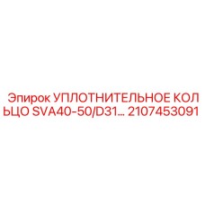 2107453091 УПЛОТНИТЕЛЬНОЕ КОЛЬЦО SVA40-50/D31 Epiroc