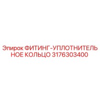 3176303400 ФИТИНГ-УПЛОТНИТЕЛЬНОЕ КОЛЬЦО Epiroc
