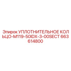 663614800 УПЛОТНИТЕЛЬНОЕ КОЛЬЦО-M119-50IDX-3-00SECT Epiroc